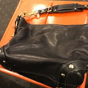 Black shoulder bag